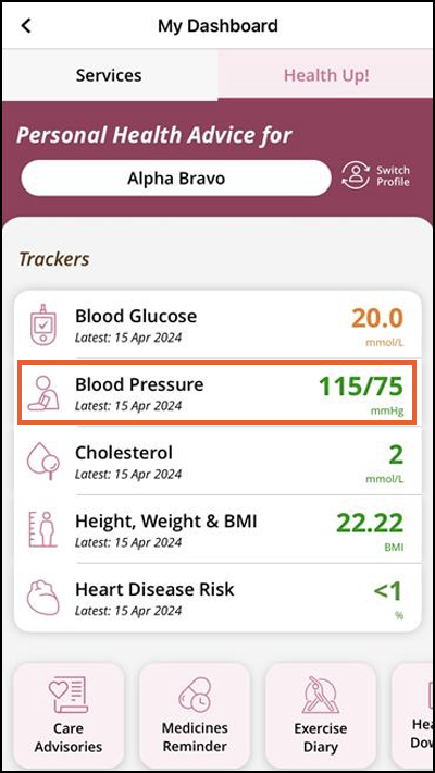 submit-blood-pressure-data-healthup